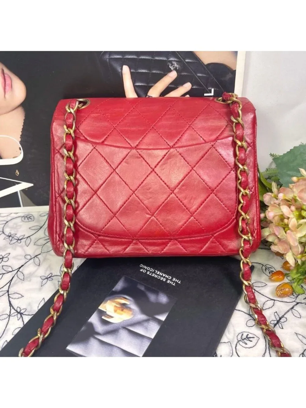 Chanel Quilted Double Flap Chain